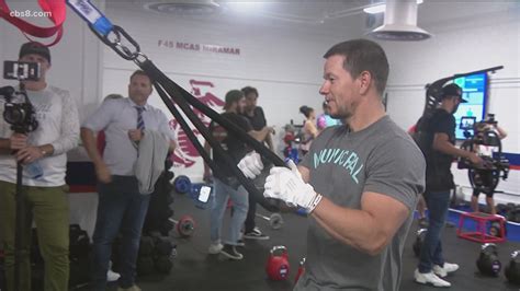 Actor Mark Wahlberg on hand for new gym opening in San Diego | cbs8.com