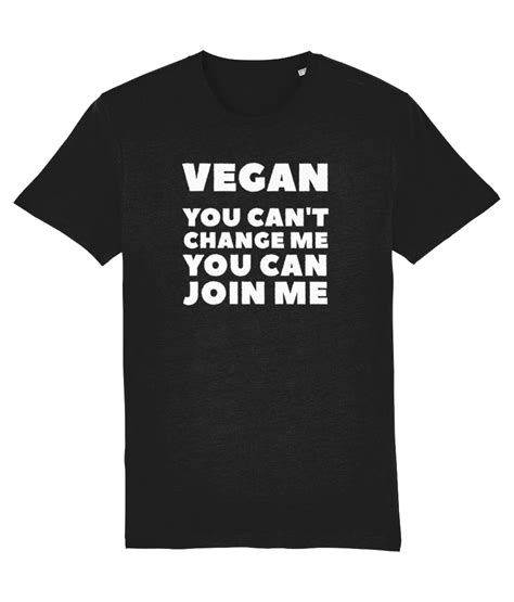 Organic Cotton Vegan-friendly T-shirts with Original Designs for Vegans ...