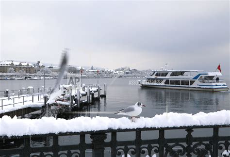 Heavy Snowfall Hits Switzerland - Zurich | Buy Photos | AP Images ...