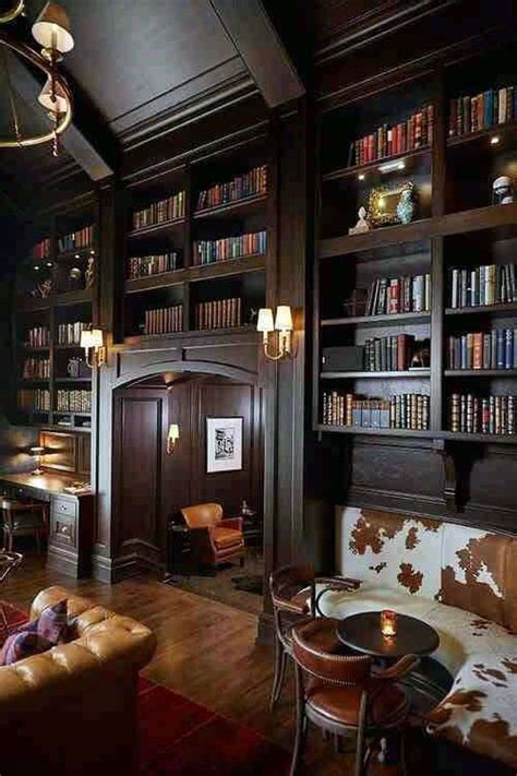 90 Home Library Ideas For Men - Private Reading Room Designs