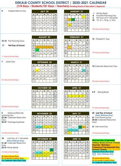 gwinnett county school calendar 2019 20