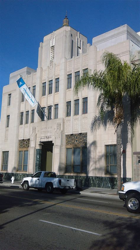 Santa Ana City Hall (former) - Santa Ana CA - Living New Deal