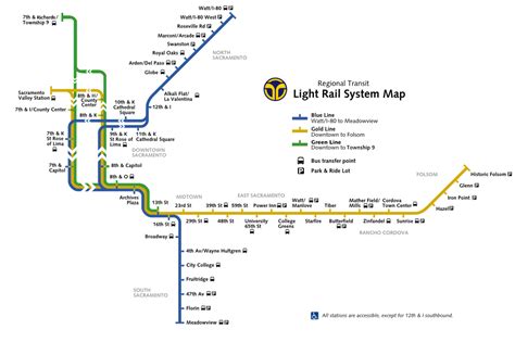 Information about "Sacramento_RT_light_rail_map.png" on list of sacramento light rail stations ...