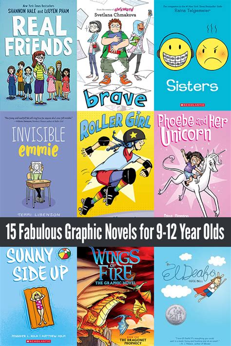 21 Fabulous Graphic Novels for Tweens: 9-12 Year Olds | Books for ...