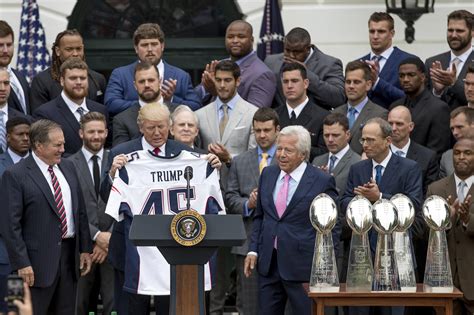 Patriots welcomed to White House by Trump - CBS News