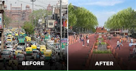 Here’s What Delhi’s Iconic Chandni Chowk Looks Like With The Makeover ...