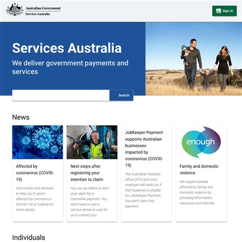 Services Australia | GovCMS