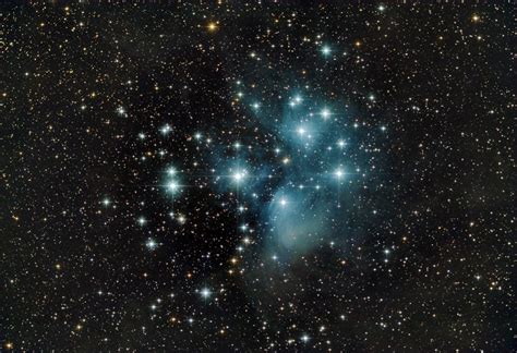 Pleiades Star Cluster Sparkles in Amazing Stargazer Photo | Space