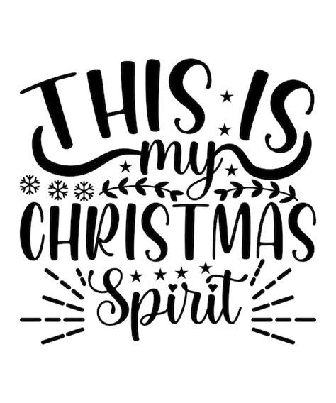 Premium Vector | Christmas quotes svg design