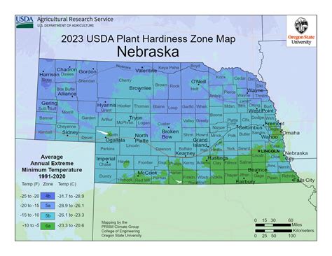 USDA Nebraska Planting Zones Map | Gardening Know How