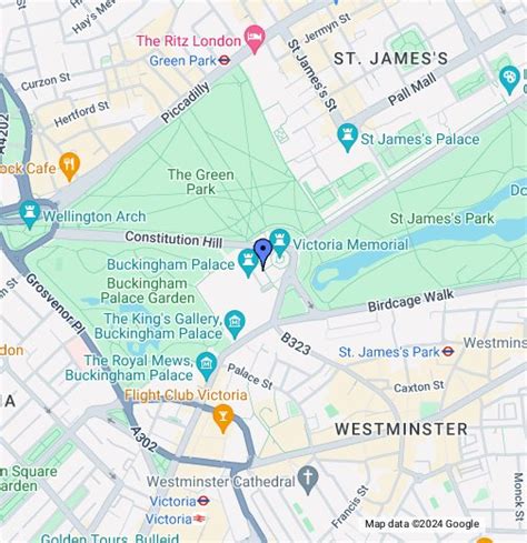 Buckingham Palace Map