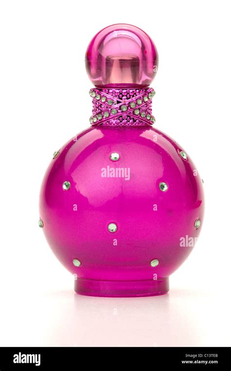 Vintage pink perfume bottle Stock Photo - Alamy