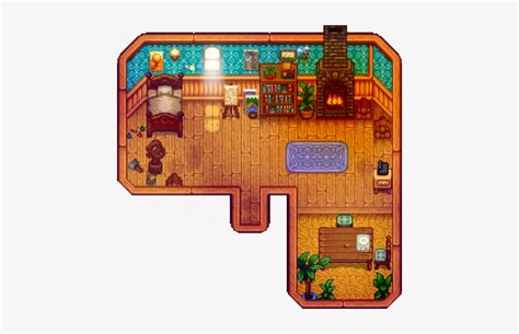 Leah's Cottage Interior - Leah's Cabin Stardew Valley Transparent PNG ...