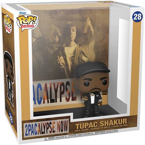 Funko POP Albums 2PACALYPSE NOW Tupac Shakur Vinyl Figure with Case No 28