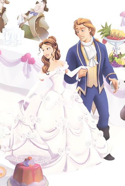 Belle and Adam's Wedding - Disney Princess Photo (36553372) - Fanpop