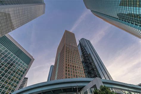 Tokyo futuristic cityscape at dawn Photograph by Manuel Ascanio - Pixels