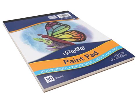 UCreate Paint Pad, 90 lb., 9" x 12", 30 Sheets - Pacon Creative Products