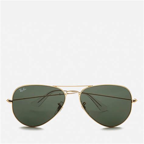 Ray-Ban Aviator Large Metal Sunglasses 58mm in Green - Lyst