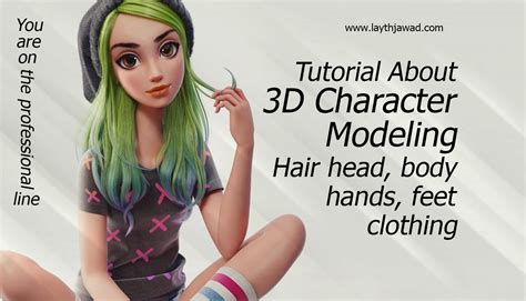 Tutorial About 3D Character Modeling with Tutorials Images | Layth Jawad