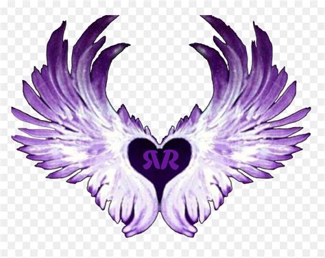 Purple Angel Wings Png, Transparent Png - vhv