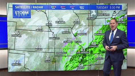 St. Louis weather forecast timeline: Tracking snow, sleet | ksdk.com