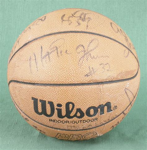 The Los Angeles Lakers - Basketball Signed with co-signers ...