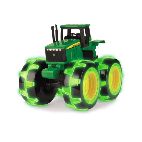 Buy John DeereJohn Deere Tractor - Monster Treads Lightning Wheels - Motion Activated Light Up ...