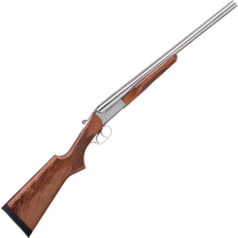 Stoeger Coach Gun Polished Nickel 12 Gauge 3in Side by Side Shotgun ...