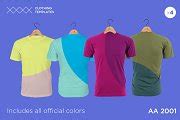 AA 2001 -Blank T-shirt mock up set | Shirt Mockups ~ Creative Market