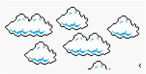 Super Mario Bros Clouds Sprite, HD Png Download , Transparent Png Image ...