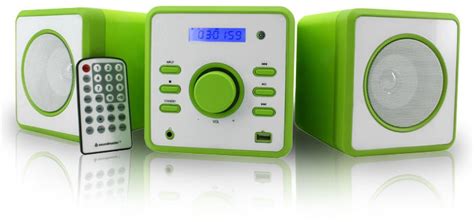 Nuevo equipo de música radio CD-Player mini niños apéndice mp3 USB AUX de reloj despertador ...