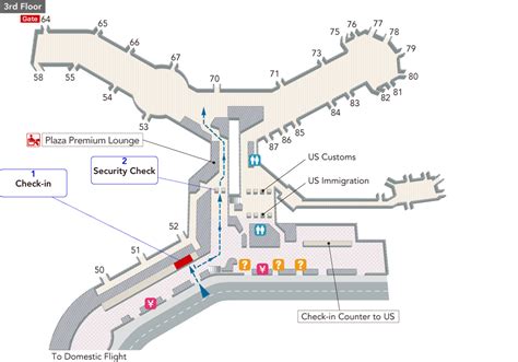 VANCOUVER INTERNATIONAL AIRPORT/Terminal Map (Airport Guide) - JAL International Flights