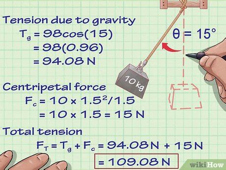 3 Ways to Calculate Tension in Physics - wikiHow