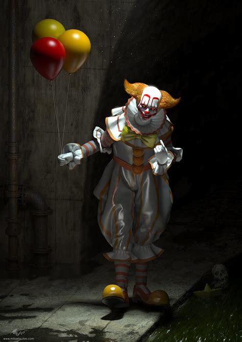 Stephen King's IT Pennywise Fan Design by mikaelquites on DeviantArt