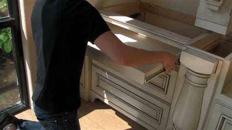 How to install KV side mounted drawer slides into your cabinets - YouTube