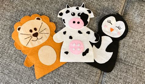 Felt Hand Puppet Sewing Tutorial - Mommy's Felt Toys