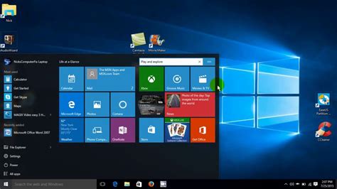 How To Change The Home Screen On Windows 10 - Grizzbye