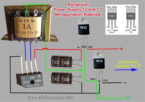 Rangkaian Power Supply CT 12 Volt - Eminence Solutions