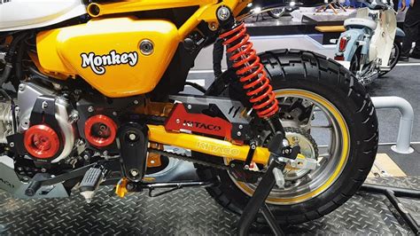 HONDA MONKEY KITACO Custom Parts - YouTube