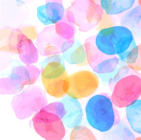 Beautiful colorful watercolor spot background 257591 Vector Art at Vecteezy