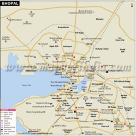 Buy Bhopal City Map online