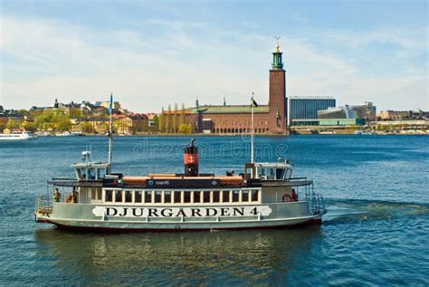 Ferry in Stockholm stock photo. Image of baltic, island - 47809588