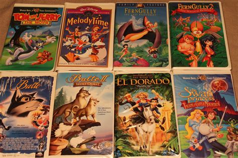 Animated VHS Movie Classics Family Entertainment Clam Shell - Etsy