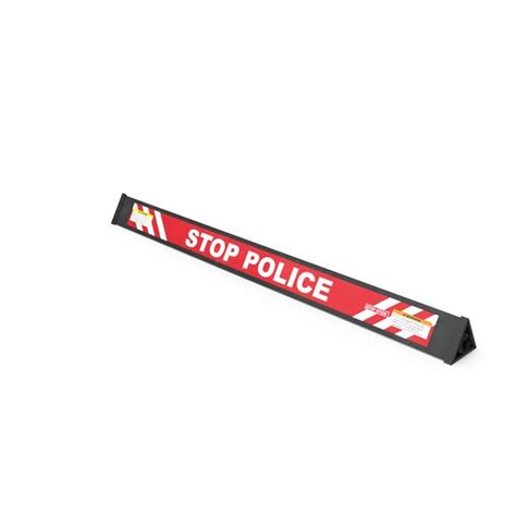 Police Stop Stick, 3D - Envato Elements