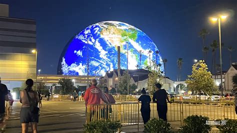 NEW! World’s Largest LED Sphere Lights Up for 1st Time! STUNNING $2.3 ...