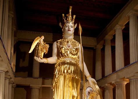 Monumental Statue of Athena Parthenos Once Graced Acropolis - GreekReporter.com