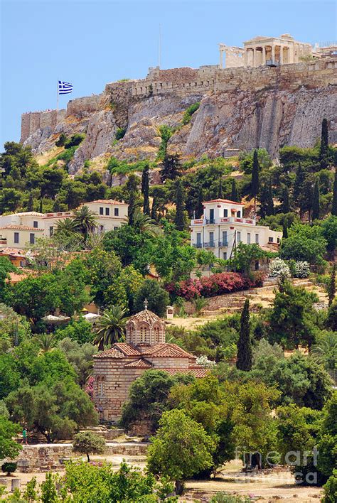 The Acropolis Hill Photograph by Grigorios Moraitis - Fine Art America