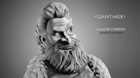 Tormund Giantsbane "Giants milk" Fan art - ZBrushCentral