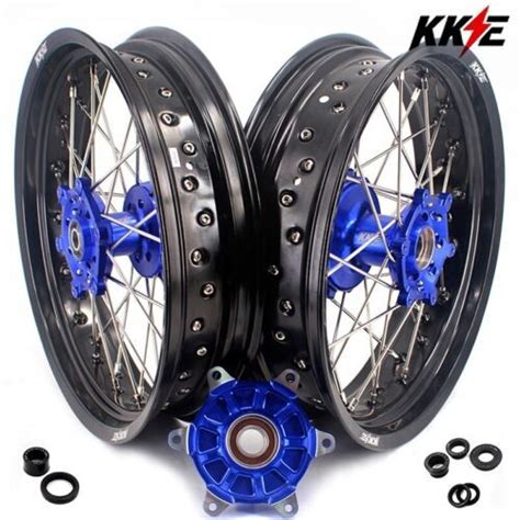 (eBay) KKE 17 Inch CUSH Drive Supermoto Wheels Rims For Yamaha WR250F ...