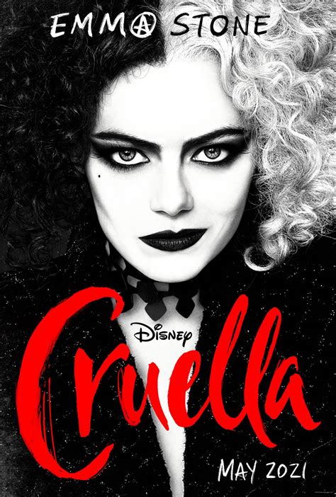 Emma Stone - "Cruella" Poster and Photos • CelebMafia